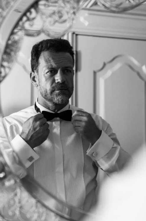 Camisa Smoking Plissada - Branco - Image 3