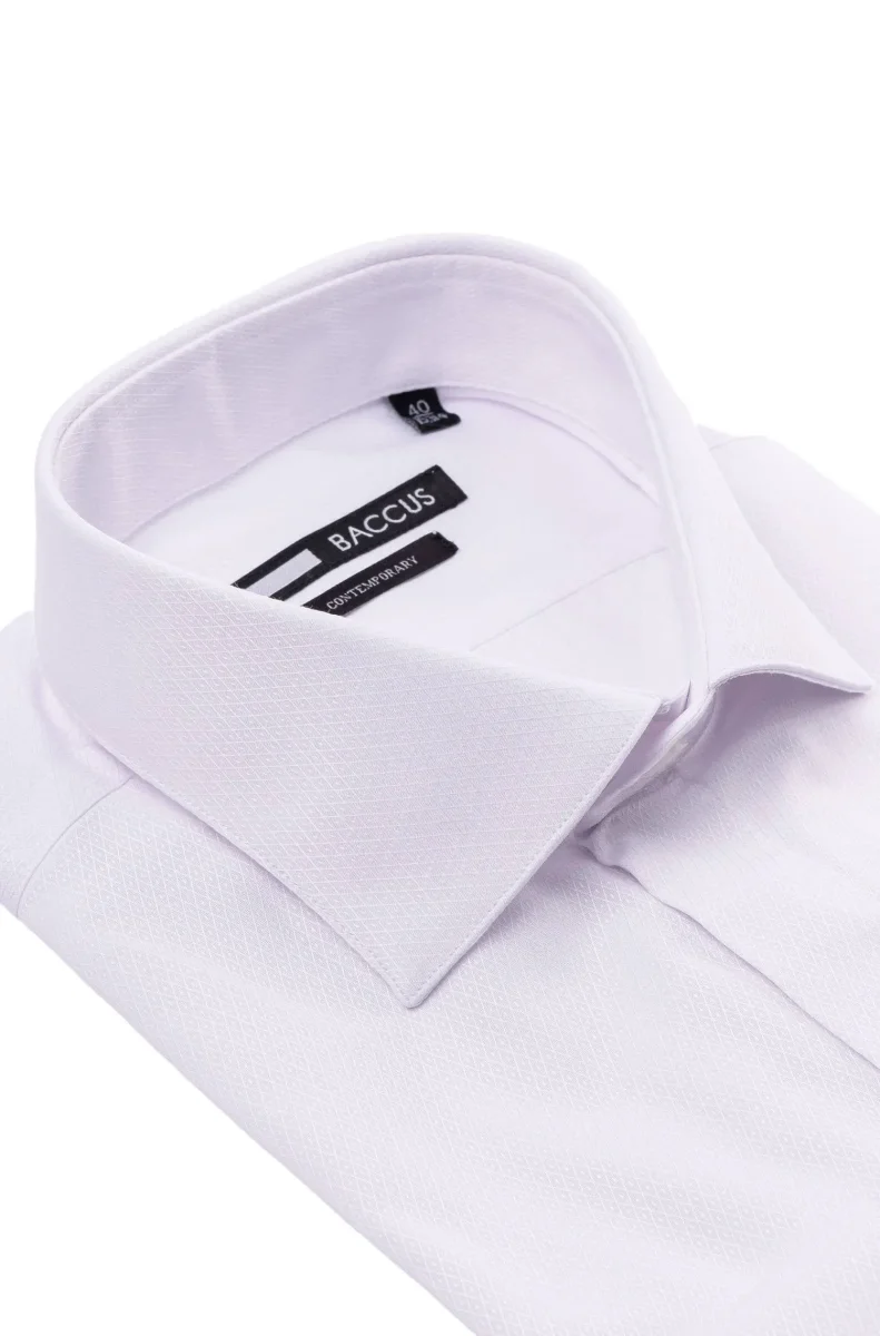 camisa de cerimónia - Branco - Image 3