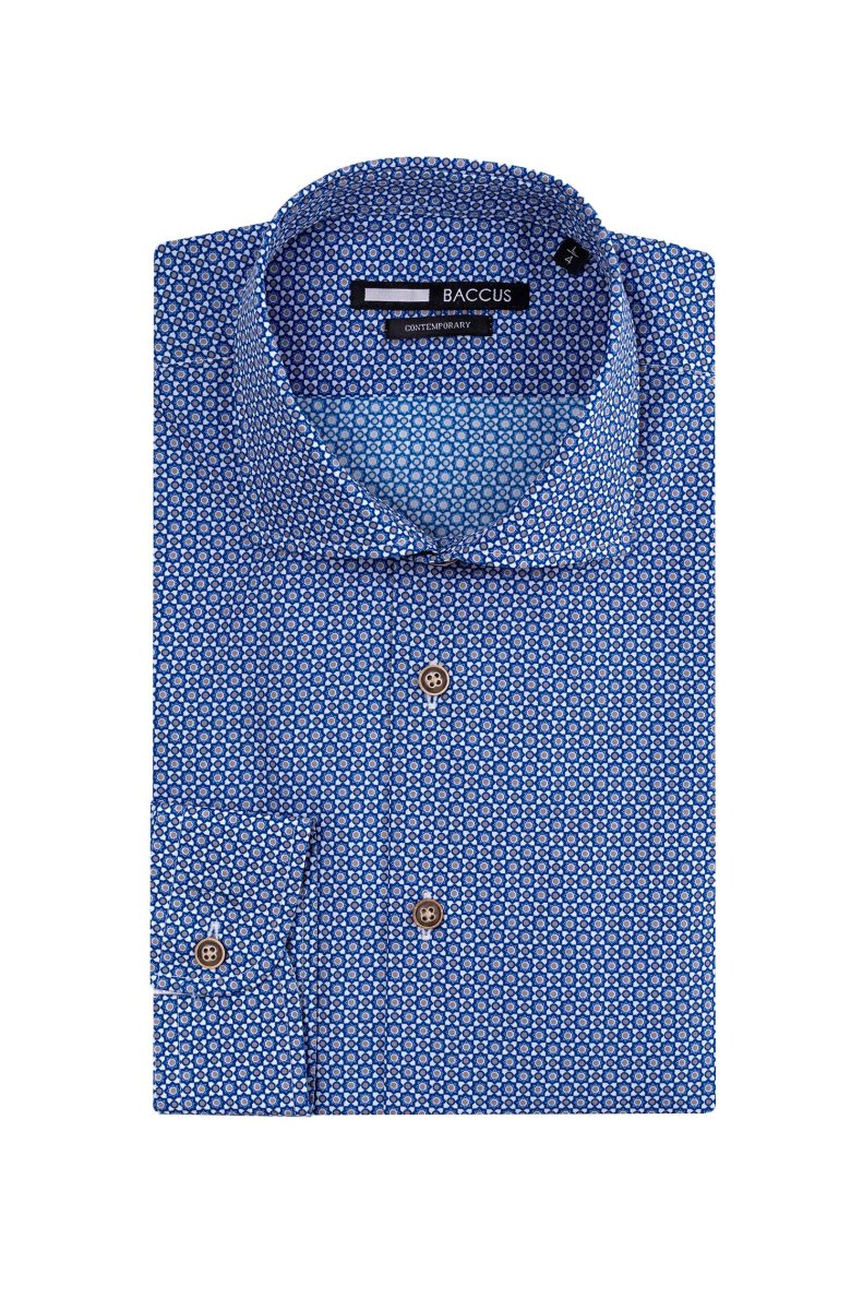 Camisa Fit Contemporary - Azul - Image 2