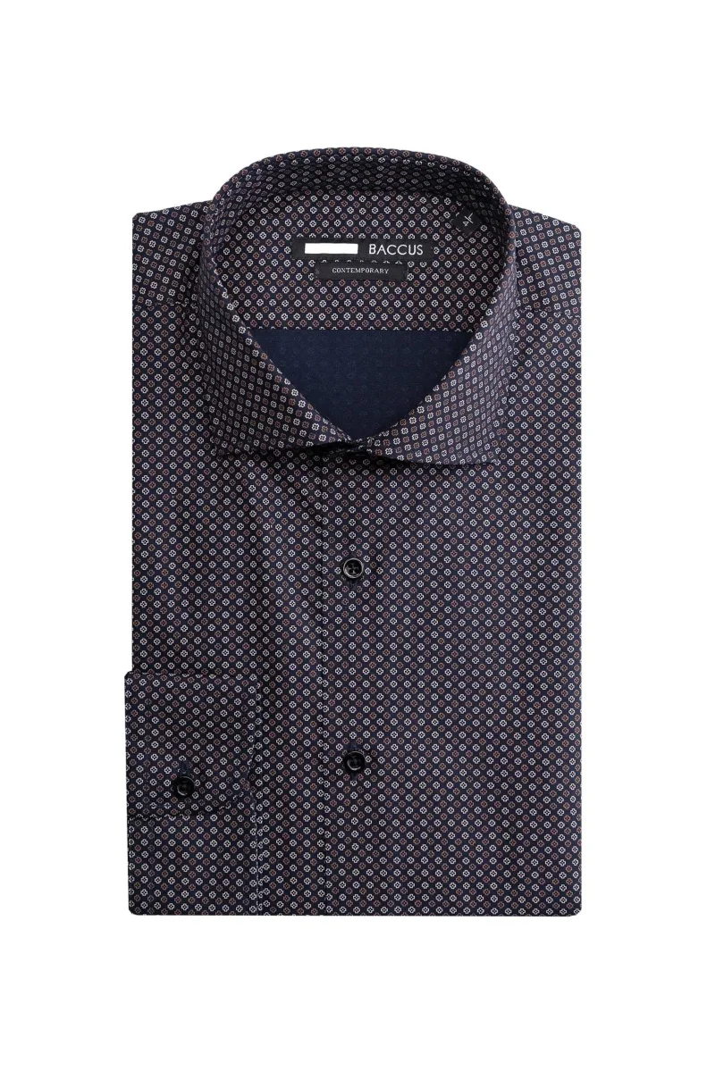 Camisa Baccus estampada - Castanho - Image 2