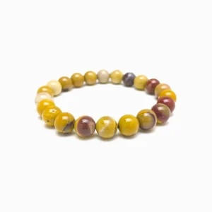 Pulseira Jaspe Mookaite 8mm
