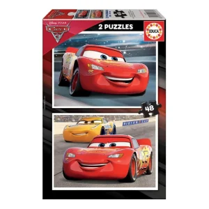 2 Puzzles 48 peças Cars
